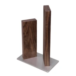 Kai Shun Kai Magnet Knife Block "Stonehenge" - Walnut, Small (KAI-STH-4.1)