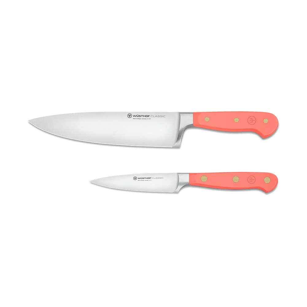 Wusthof Classic Colour Coral Peach 2 Piece Knife Set (WT1311760203)